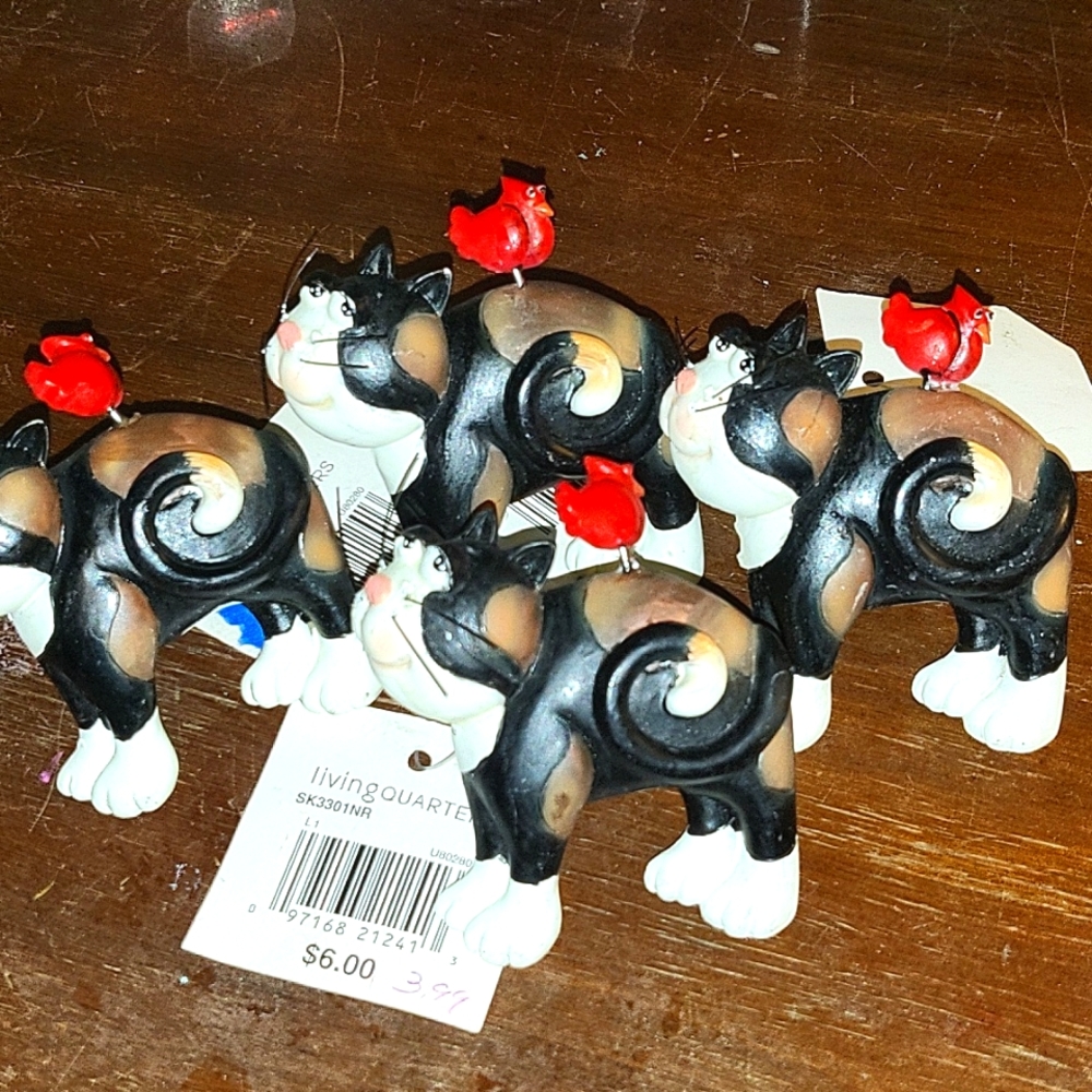 Cat napkin rings